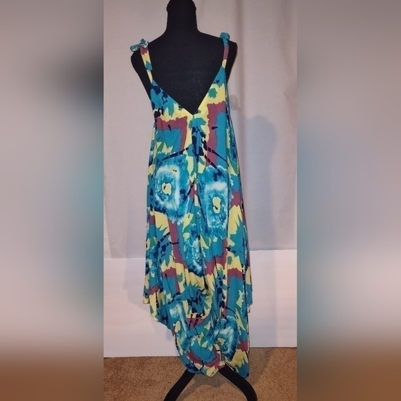 Scared Threads Boho Tie dyed Romper - Picture 2 of 6